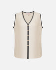 EP YAYING Pleated Vest EGKPA5107AM