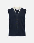 EP YAYING Cotton-Blend Knit Vest EGKET9015AZ