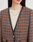 EP YAYING Houndstooth jacket