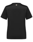 YAYING Silk Floral Print T-shirt