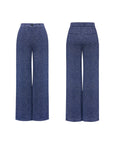 YAYING Textured Straight Leg Pants