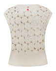 YAYING Hollow Out Sleeveless Knitwear