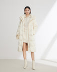 EP YAYING mid-length down jacket