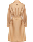 YAYING Mulberry Long Trench Coat EPJPS7303AE