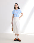 EP YAYING A-line Denim Skirt