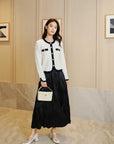 EP YAYING Parisian-style Cut-out Knit