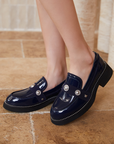 EP YAYING Traditional Chinese Style Mountain Yi Ethnic Loafers