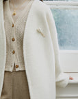 EP YAYING Yaming Sheep Wool Coat Jacket