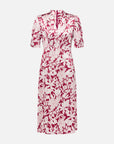 EP YAYING Silk Printed Dress