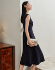 YAYING Waist-Cinched Vest Dress