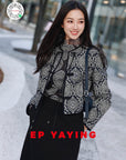 EP YAYING Chinese-style Embossed Jacket