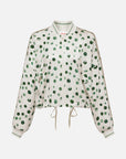 EP YAYING Polka Dot Silk Blazer EGJES1232AG