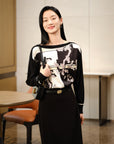 YAYING Chinese Style Wool Knit Sweater