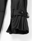 YAYING Triacetate Long Trench Coat EPIAT7307AH