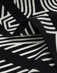 EP YAYING Silk Letter Print Scarf