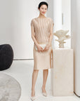 YAYING lotus leaf sleeve blouse