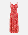 EP YAYING Traditional Chinese Style Floral Suspenders Dress