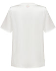 YAYING Triacetate Straight-Shoulder T-Shirt