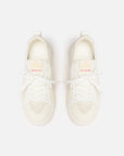 EP YAYING Chunky Sole White Knit Sneakers EAKAOXC02AW