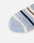 EP YAYING Days of the Week Puppy Embroidered Striped Mid-Calf Candy Socks