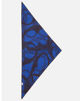 EP YAYING Lustrous Silk Double-Sided Triangle Scarf