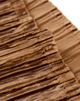 YAYING Gold Pleated Skirt