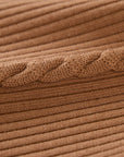 YAYING Brown Pleated Trousers