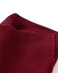 YAYING Red Turtleneck Knit Top
