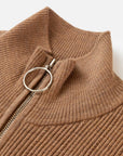 EP YAYING Brown Knit Sweater
