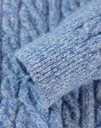 EP YAYING Navy Collar Knitted Sweater