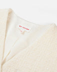 EP YAYING White Yak Wool Vest