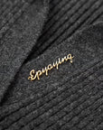 EP YAYING Black Long Sleeve Dress