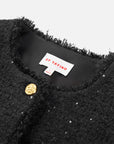 EP YAYING Sequin Boucle Short Jacket