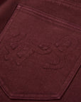 EP YAYING Burgundy Slim Fit Pants