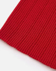 EP YAYING Red Knit Sweater