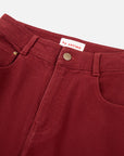 EP YAYING Red Slim Fit Pants