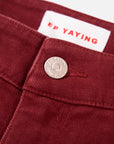 EP YAYING Red Slim Fit Pants