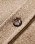 EP YAYING Silk-Wool-Cashmere Tweed Coat