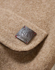 EP YAYING Silk-Wool-Cashmere Tweed Coat