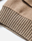 EP YAYING Silk-Wool-Cashmere Tweed Coat
