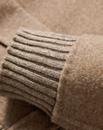 EP YAYING Silk-Wool-Cashmere Tweed Coat