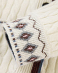 EP YAYING Yak Wool Jacquard Knitted Sweater