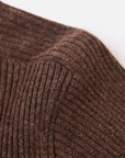 EP YAYING Brown Knit Dress