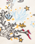 YAYING Embroidered Wool-Cashmere V-Neck Sweater Vest