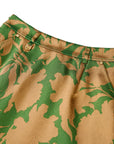YAYING Green Floral Midi Skirt