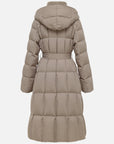 EP YAYING Long Straight Goose Down Coat EGKIAY209AC