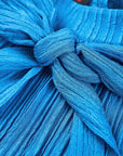 EP YAYING Silk Pleated Shirt