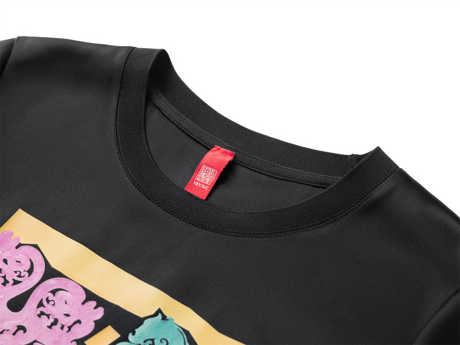 YAYING Triacetate Straight-Shoulder T-Shirt