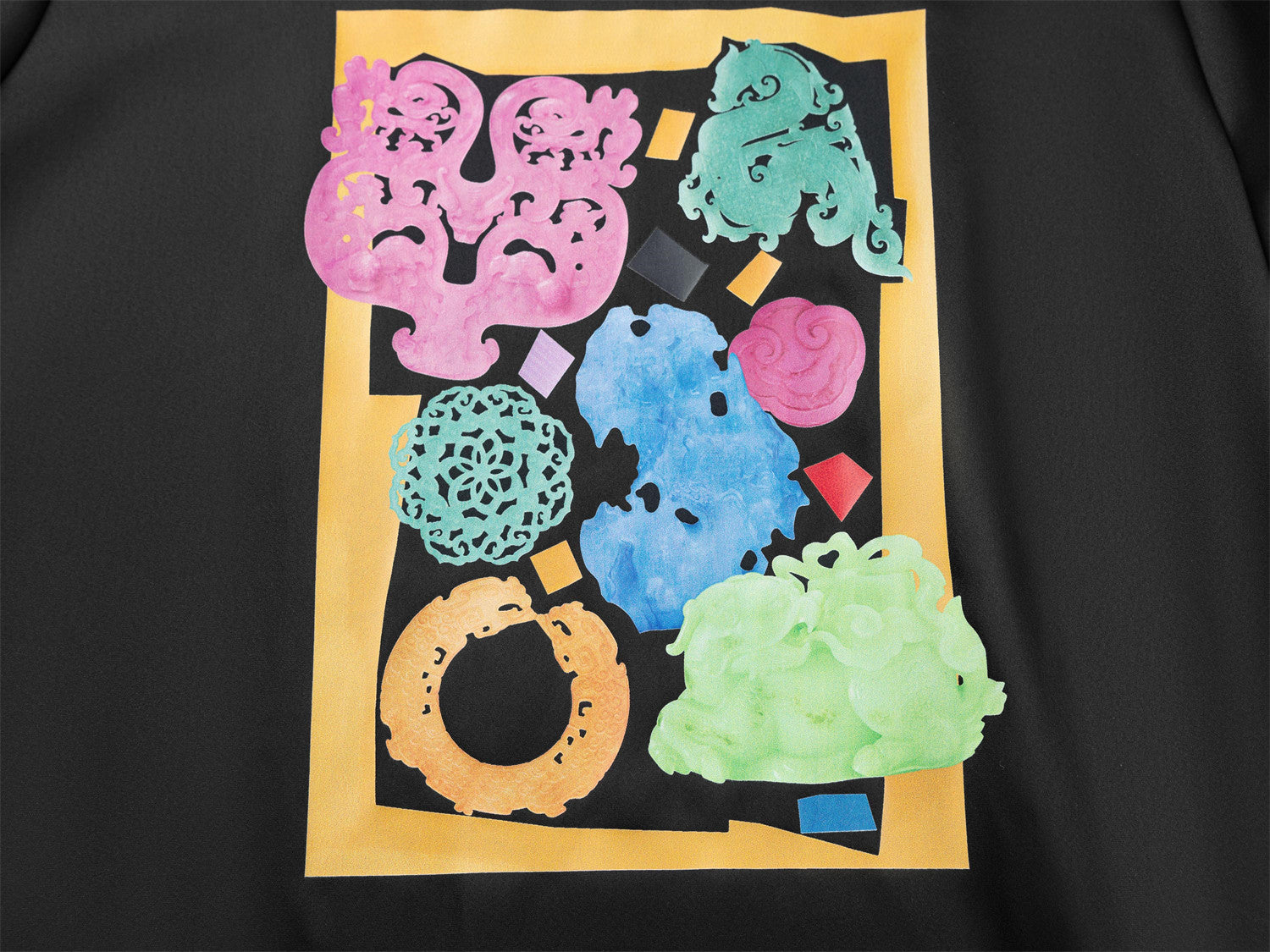 YAYING Triacetate Straight-Shoulder T-Shirt