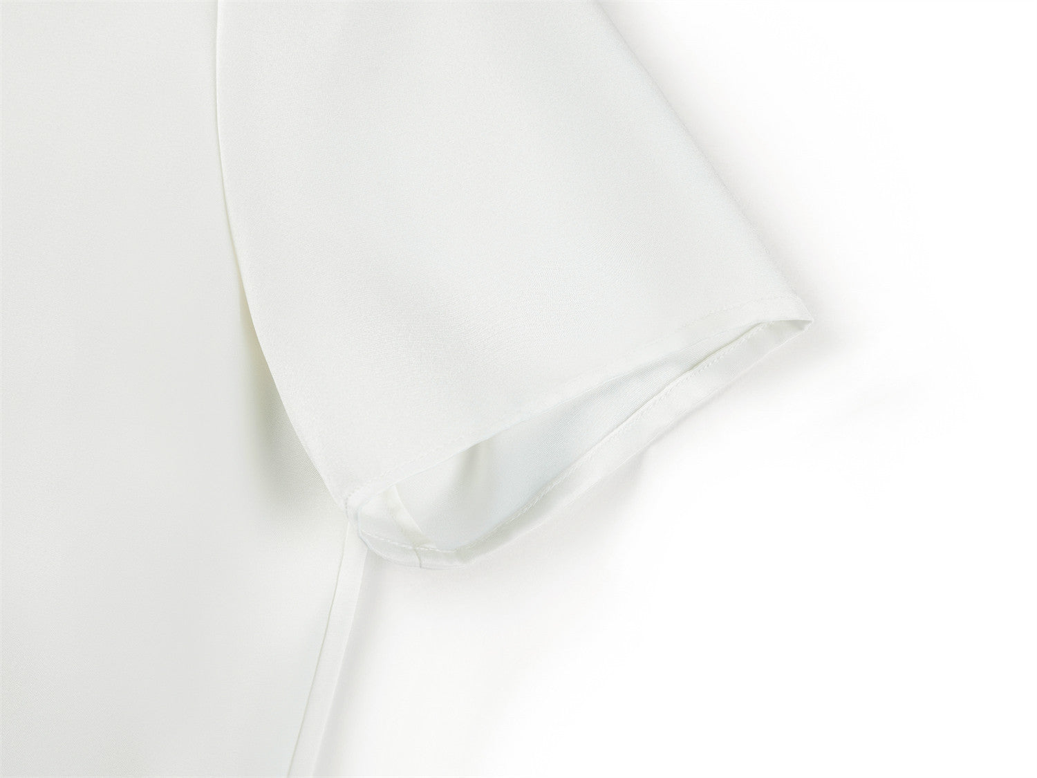 YAYING Triacetate Straight-Shoulder T-Shirt